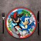 8 Ct. Sonic the Hedgehog 7" Party Disposable Paper Dessert Plates